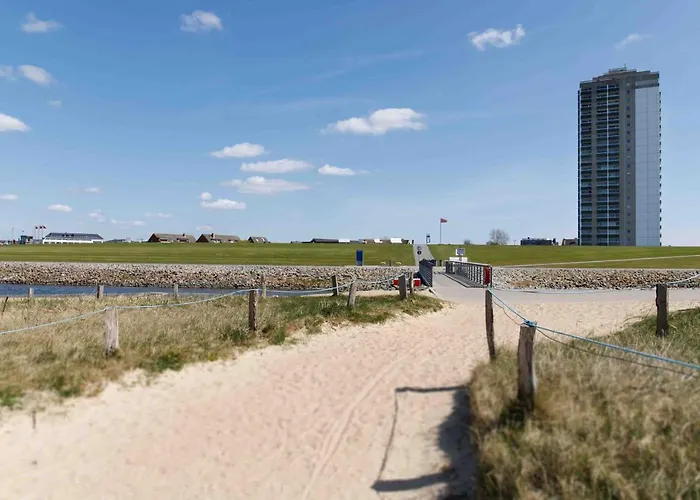 Lotsenbude Mit Traumhaftem Blick Ueber Nordsee Etage 18 Apartman Büsum