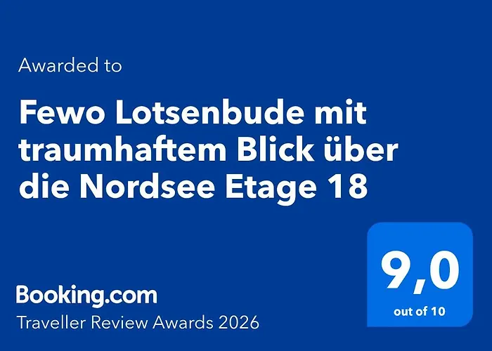 Lotsenbude Mit Traumhaftem Blick Ueber Nordsee Etage 18
